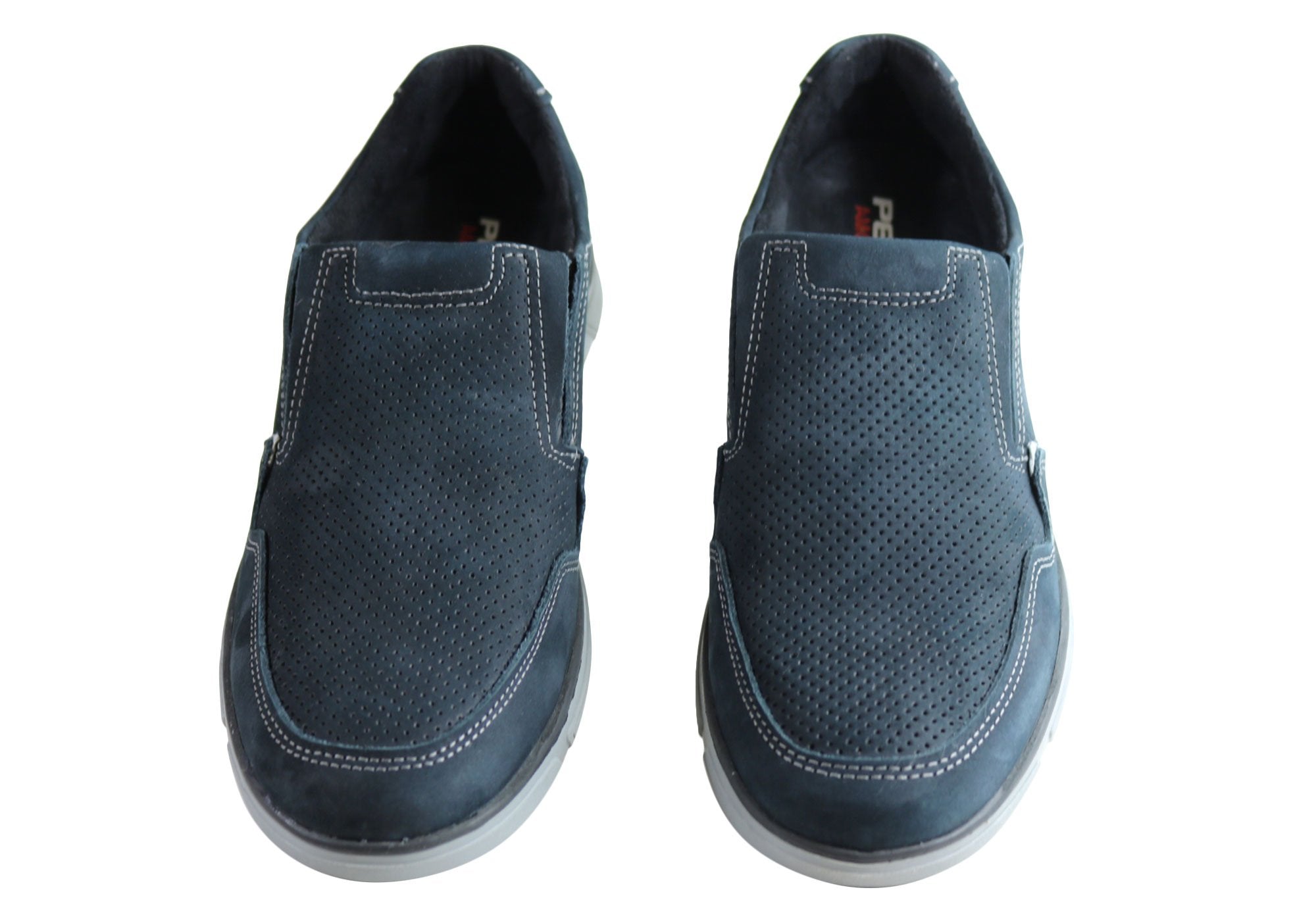 Premium Men's Leather Slip-On Loafers - Comfortable Casual Shoes Handcrafted in Brazil - Perfect for Office, Travel & Everyday Wear