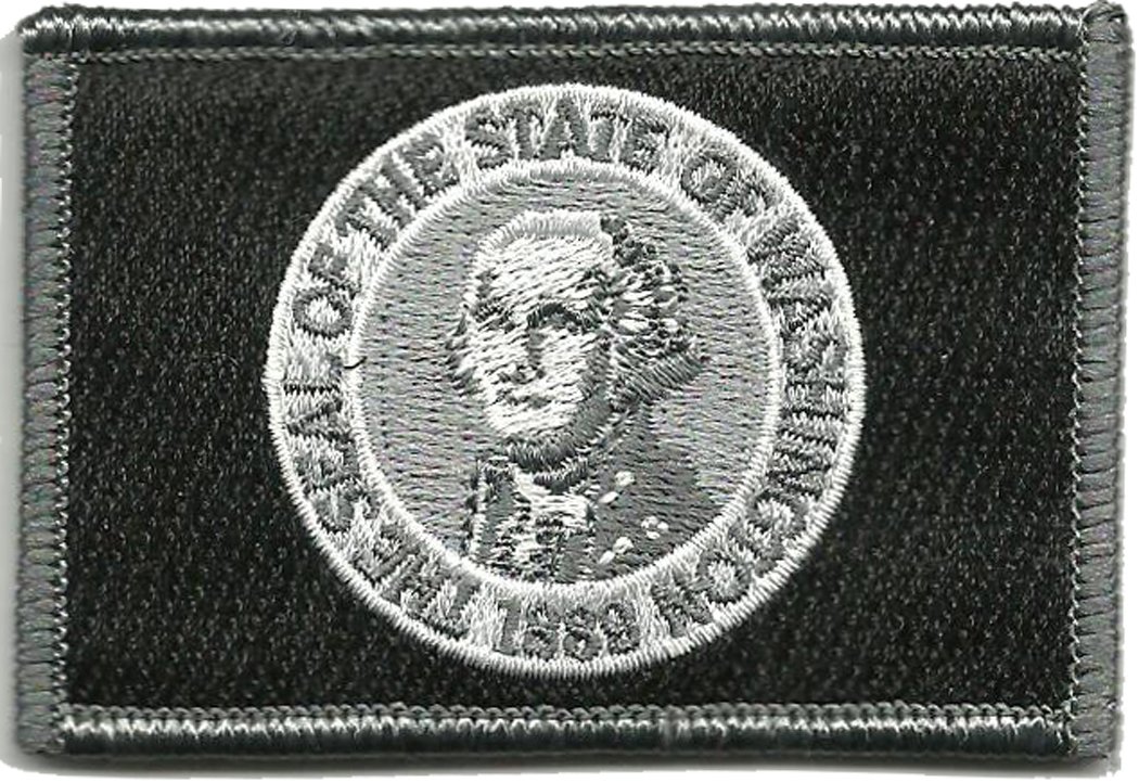 Gadsden and Culpeper Tactical State Patch - Washington | Embroidered Military Morale Patch for Tactical Gear, Hats & Backpacks | Perfect for Outdoor Enthusiasts, Military Personnel & Collectors