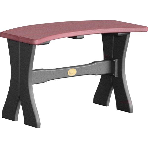 Poly Table Bench - Durable Outdoor Furniture for Patio, Garden, and Backyard Seating | Perfect for Dining, Lounging, and Entertaining