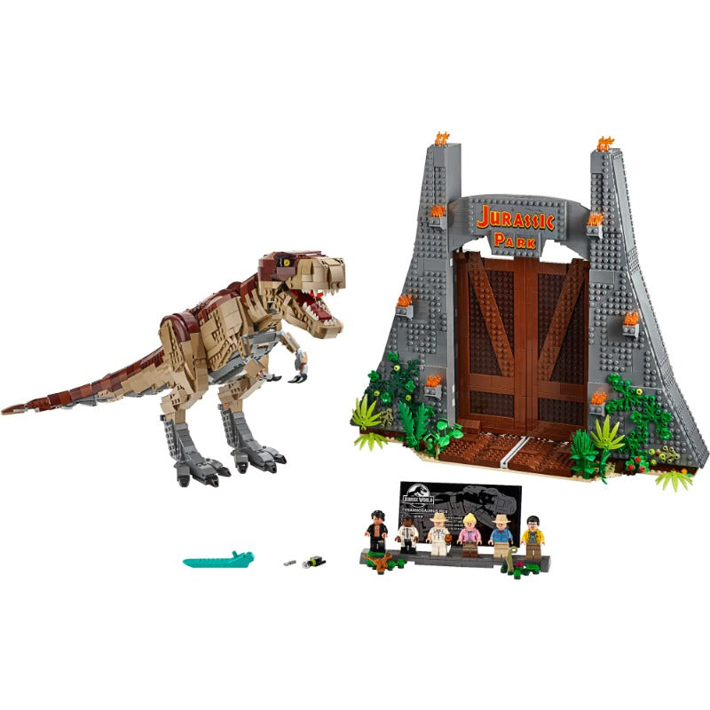3156 PCS LEGO Jurassic Park T. rex Rampage Building Set - Dinosaur Toy for Adults & Kids, Collector's Edition - Perfect for Creative Play, Home Decor & Gift Giving