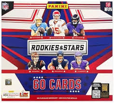2024 Panini Rookie and Stars Football Longevity Box - NFL Trading Cards Collection for Collectors & Investors - Perfect for Sports Memorabilia Enthusiasts and Fantasy Football Fans