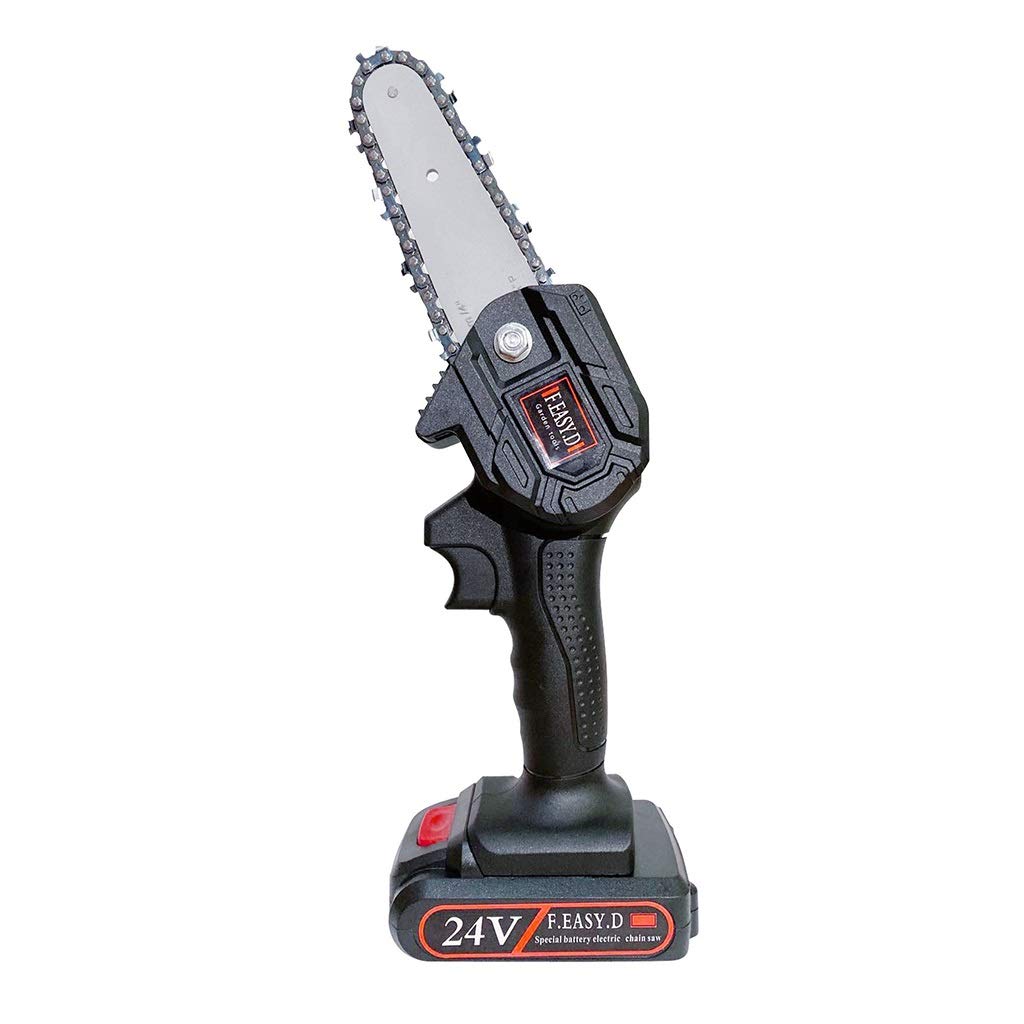 FETION Cordless Chain Saw - Brushless Motor, Portable Electric Saw for Wood Cutting & Tree Pruning | Outdoor & Garden Use