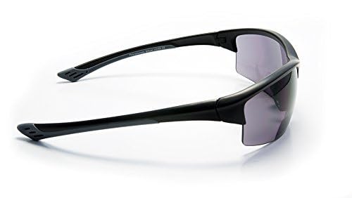 Lightweight Bifocal Wraparound Sports Sunglasses with Reading Glasses - Perfect for Running, Cycling, Fishing & Outdoor Activities