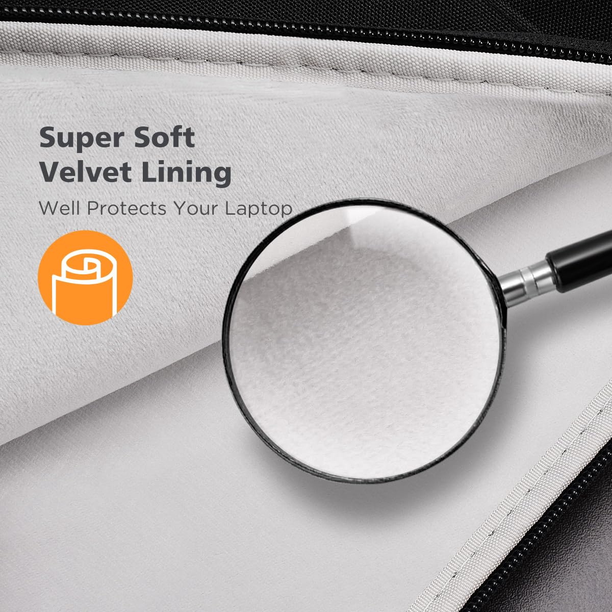 **KIZUNA 17 Inch Water-Resistant Laptop Sleeve - Protective Case for 17.3