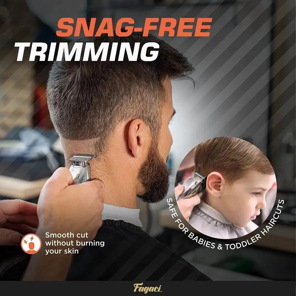 Professional Hair Clipper & Trimmer Set for Men - Precision Grooming Kit for Home & Salon Use - Perfect for Beard, Mustache & Hair Styling