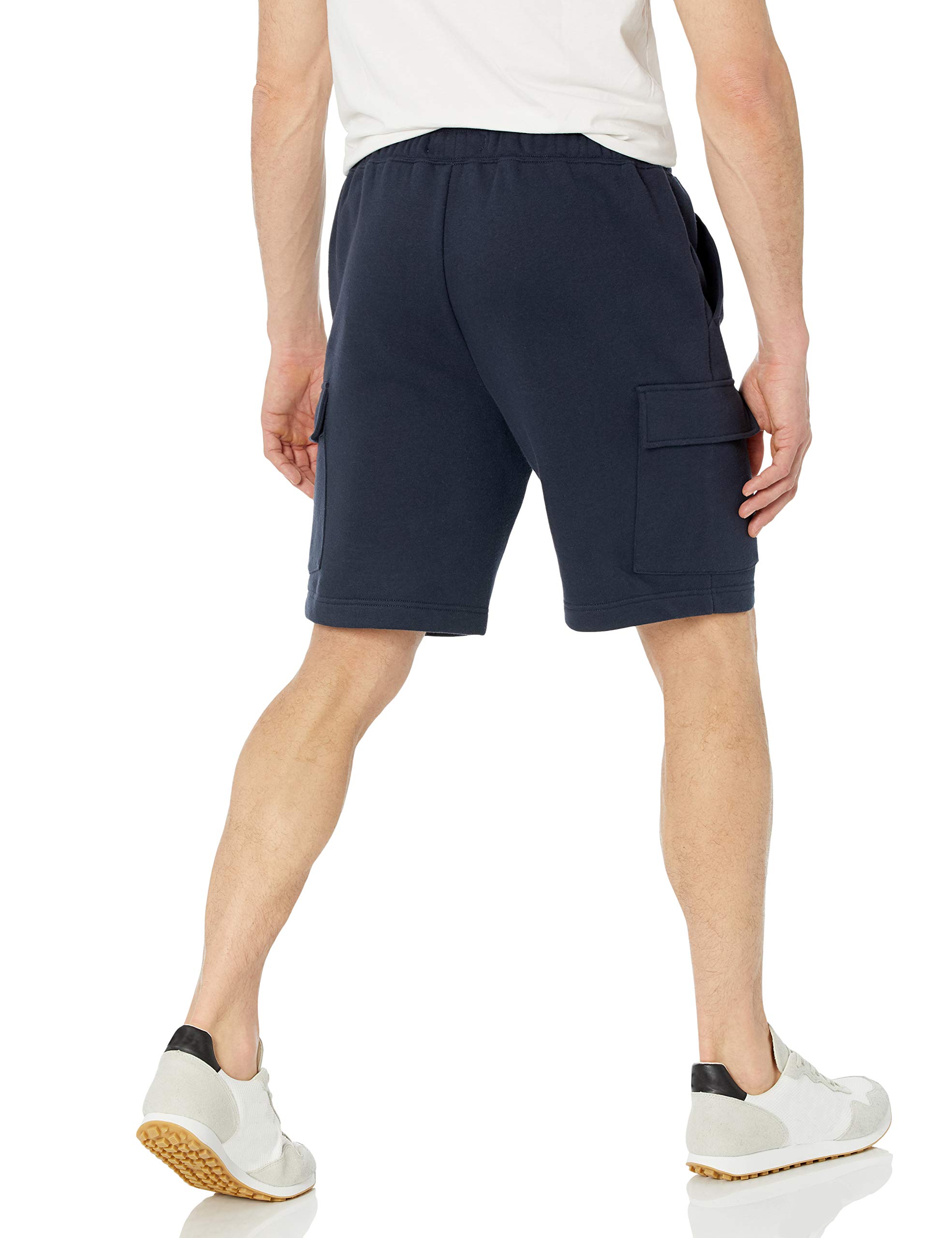 Amazon Essentials Men's Fleece Cargo Shorts - Comfortable Stretch Fit with Multiple Pockets | Perfect for Hiking, Travel & Casual Summer Wear