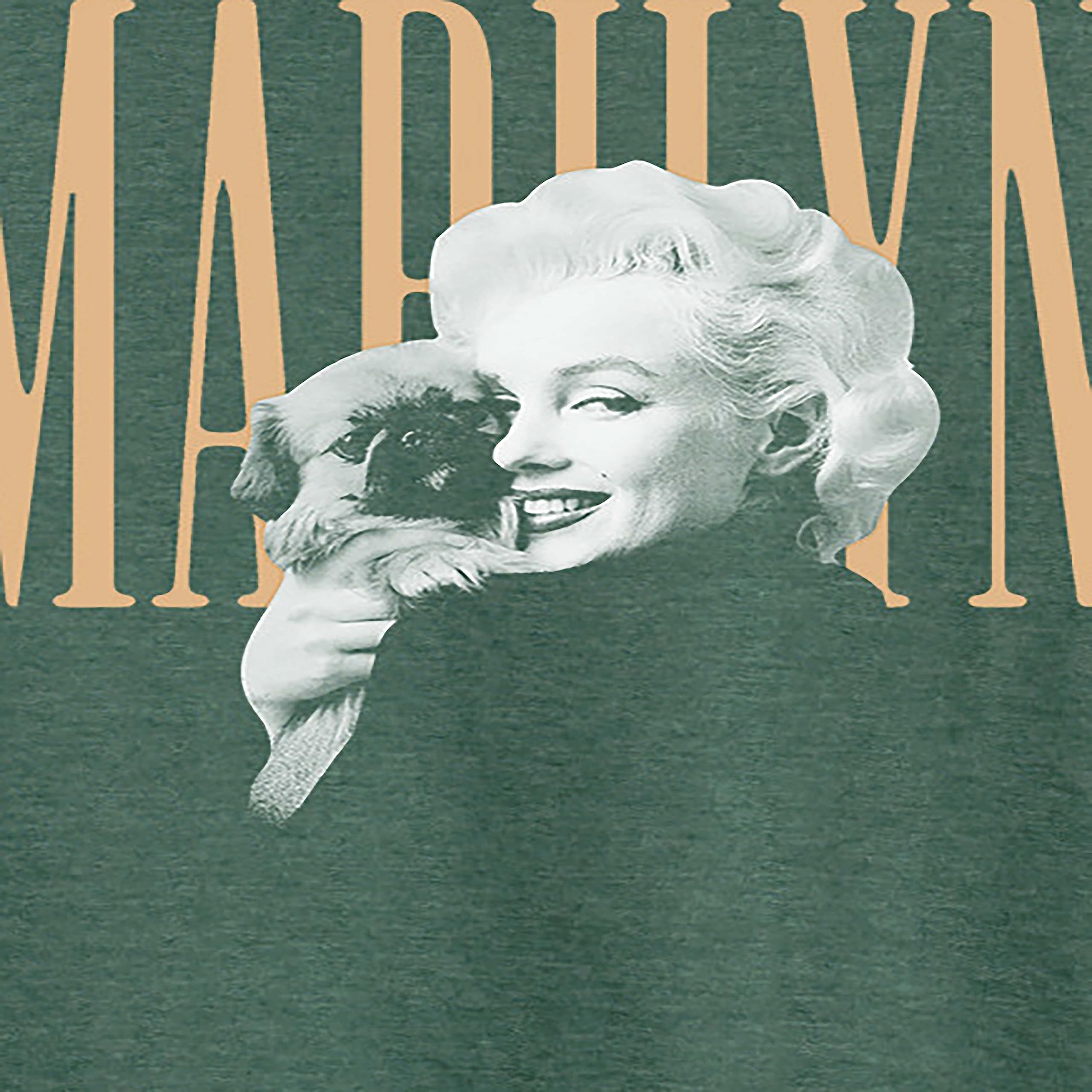 HYBRID APPAREL Marilyn Monroe Sweatshirt - Women's Lightweight French Terry Pullover Hoodie - Vintage Celebrity Fashion for Casual Wear & Lounge