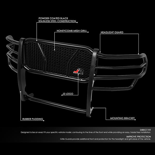 09-18 Dodge Ram 1500 Heavy Duty Brush Grille Guard with Moneycomb Mesh Design - Off-Road Protection & Front End Security for Truck Enthusiasts