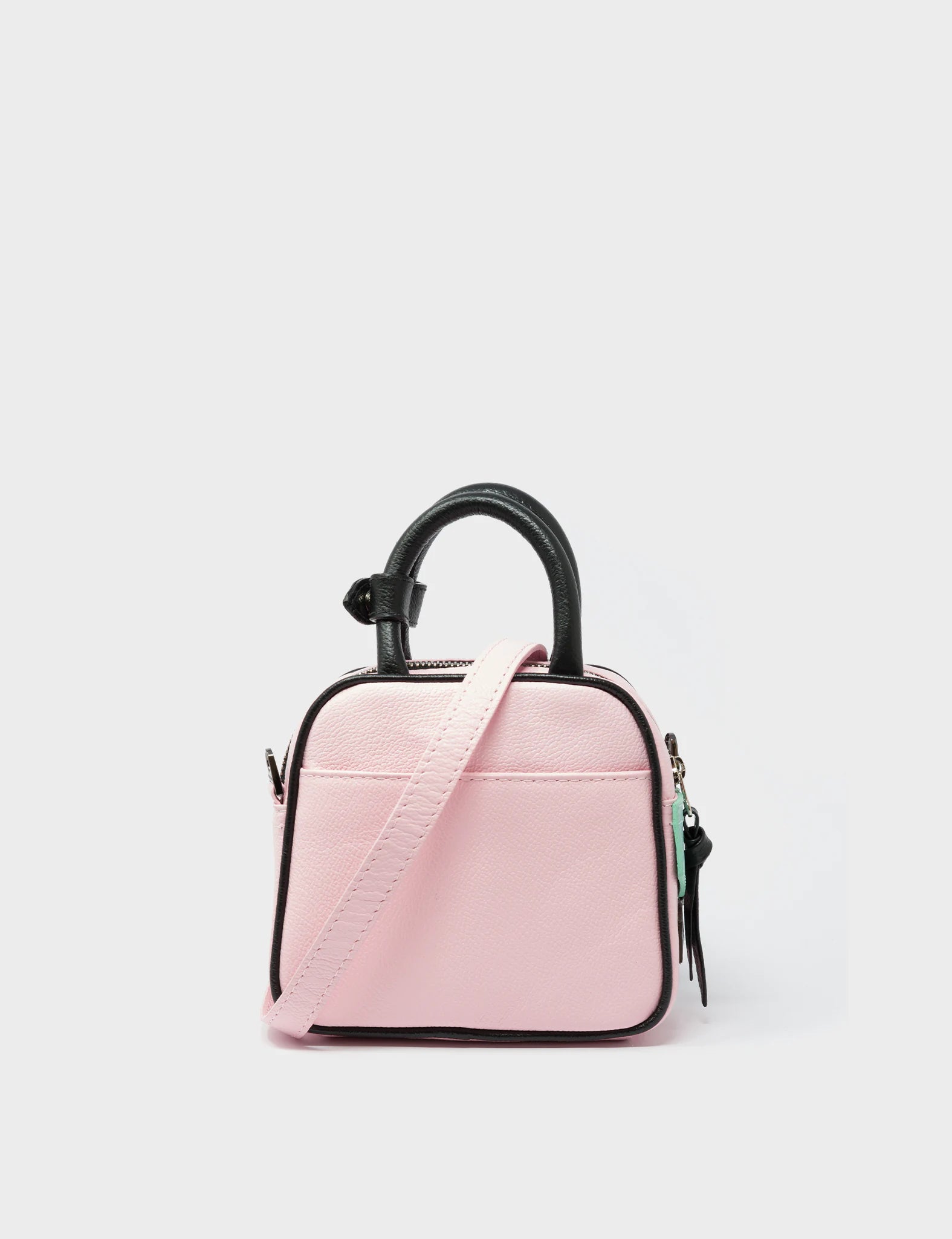 Marino Mini Crossbody Bag - Parfait Pink Genuine Leather with Hairy Harold Print | Stylish & Compact Purse for Women, Perfect for Parties, Dates & Everyday Use