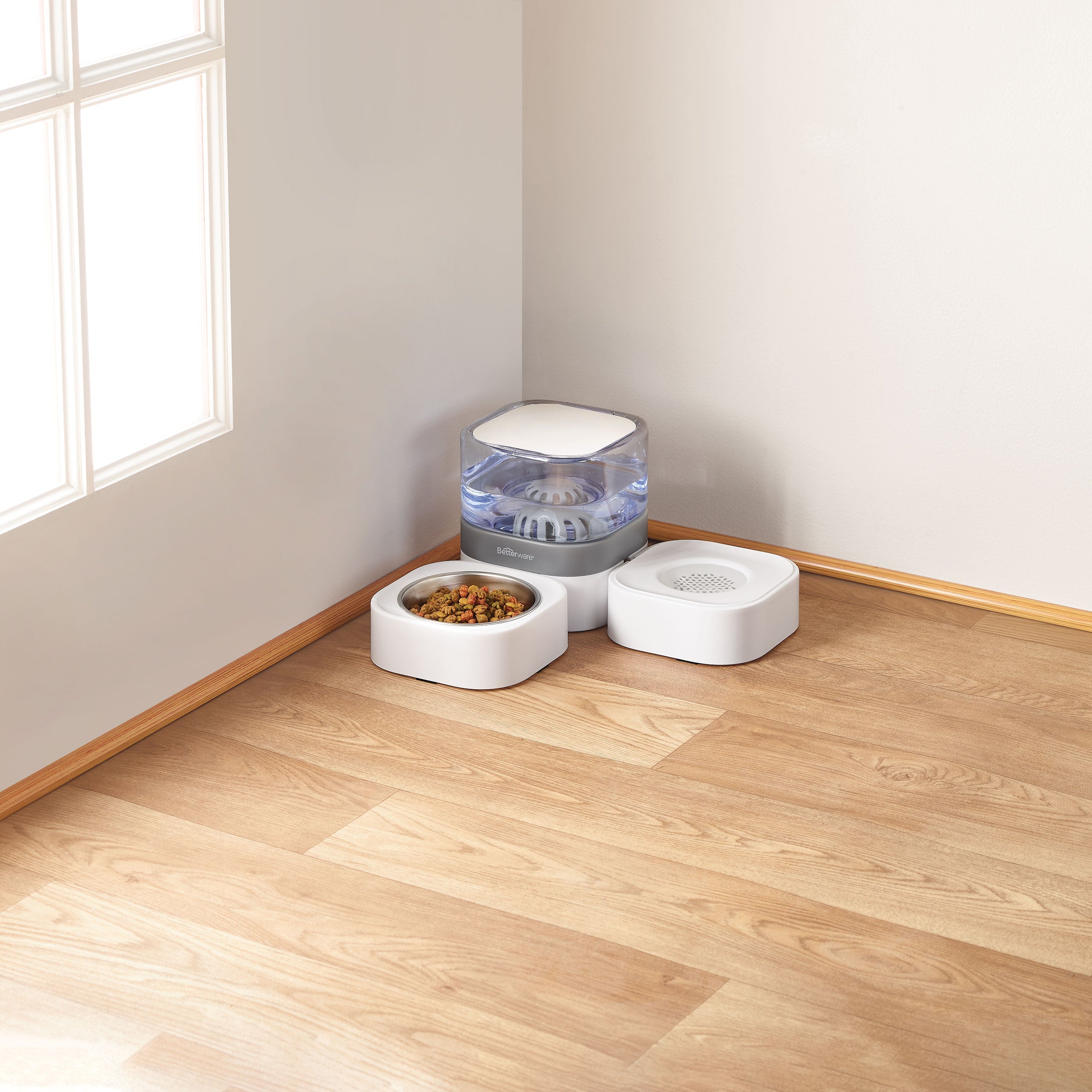 Automatic Smart Pet Feeder with Timer - WiFi Enabled for Cats & Dogs - Perfect for Home, Travel & Busy Pet Owners