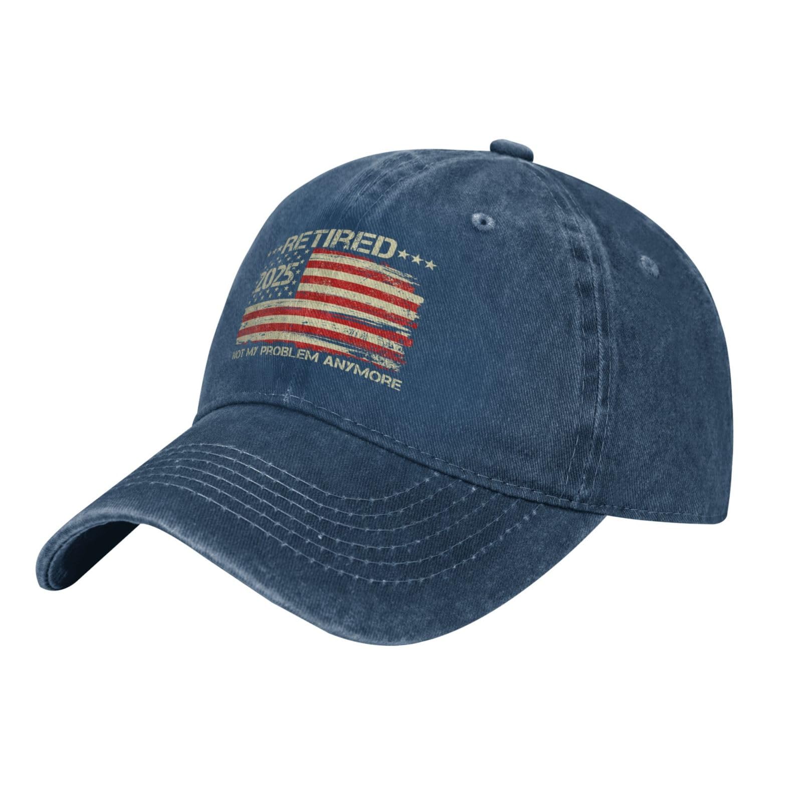Funny Retirement Gifts for Men & Women 2025 - Retired Baseball Cap with Embroidery - Perfect Retirement Party, Farewell Gift & Celebration Accessory
