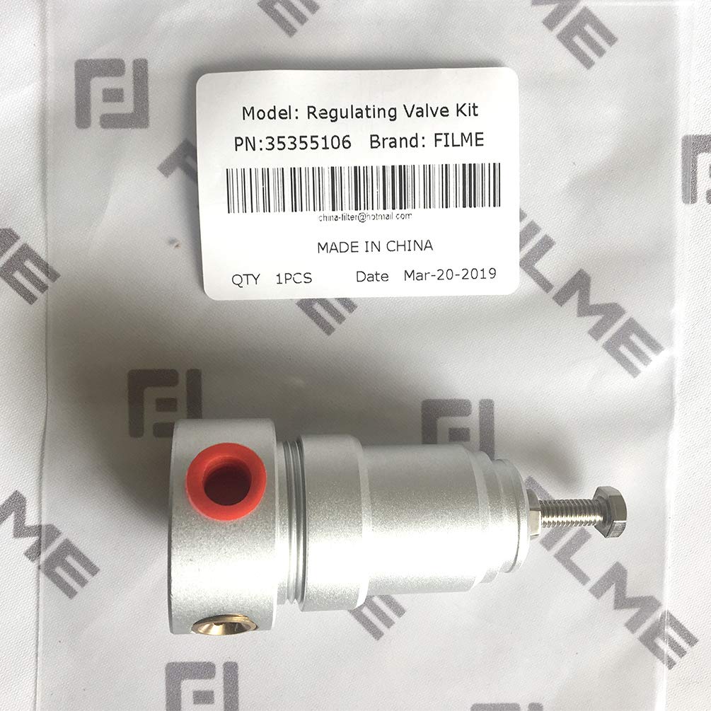 Doosan Screw Air Compressor Regulator Valve Replacement Part 35355106 - Compatible with Doosan Air Compressors for Industrial & Workshop Use