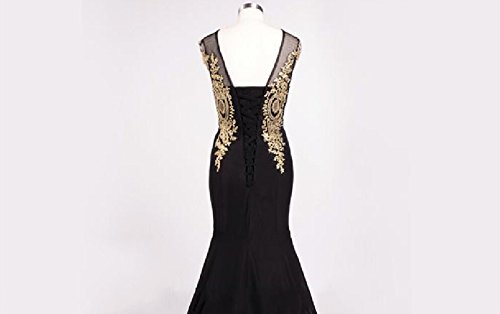 Elegant Gold Lace Mermaid Evening Dress for Women - Sexy Formal Corset Prom Gown for Special Occasions | Perfect for Weddings, Galas, and Red Carpet Events