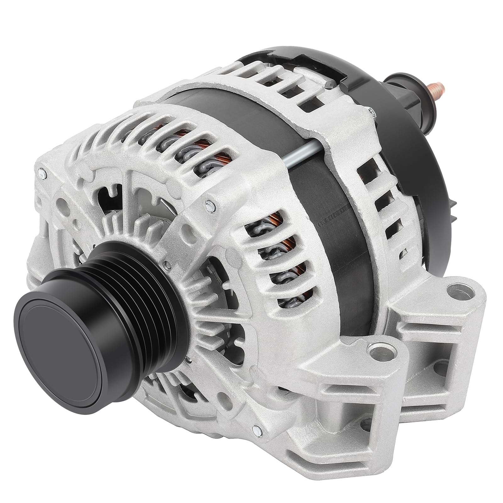 SCITOO 180Amp Alternator for Chrysler 300 Dodge Challenger Charger Durango Jeep Grand Cherokee Ram 1500 (2011-2021 Models) - 3.6L 12V CW 6 Groove Replacement Part - Perfect for Engine Performance & Electrical System Upgrade