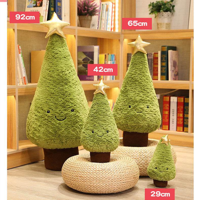 Adorable Christmas Tree Plush Toy - Soft Holiday Decor for Kids & Home - Perfect for Xmas Gifts, Stocking Stuffers & Festive Decorations