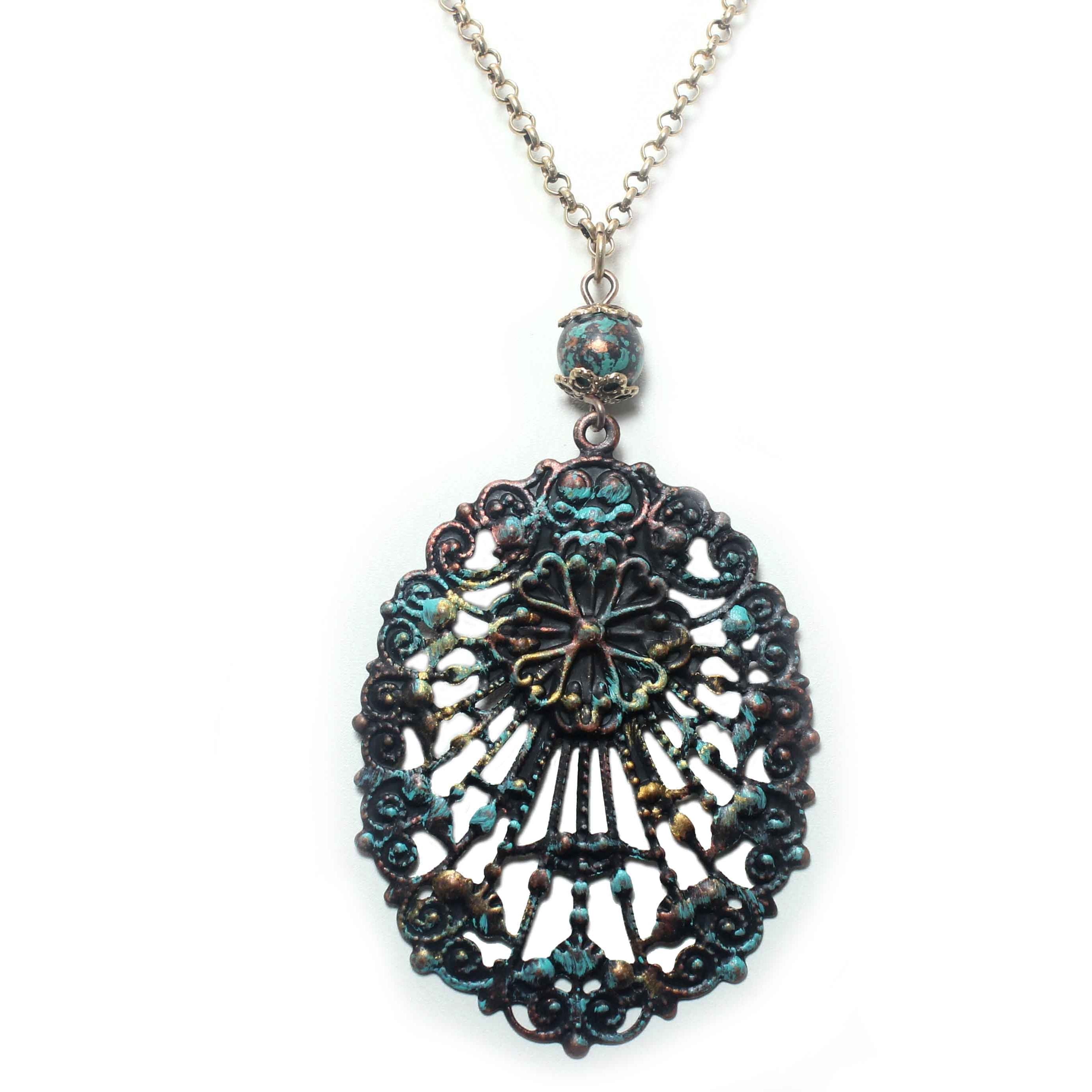 Bohemian Necklace Set for Women - Handmade Boho Jewelry with Natural Stones | Perfect for Festivals, Beach, and Everyday Wear