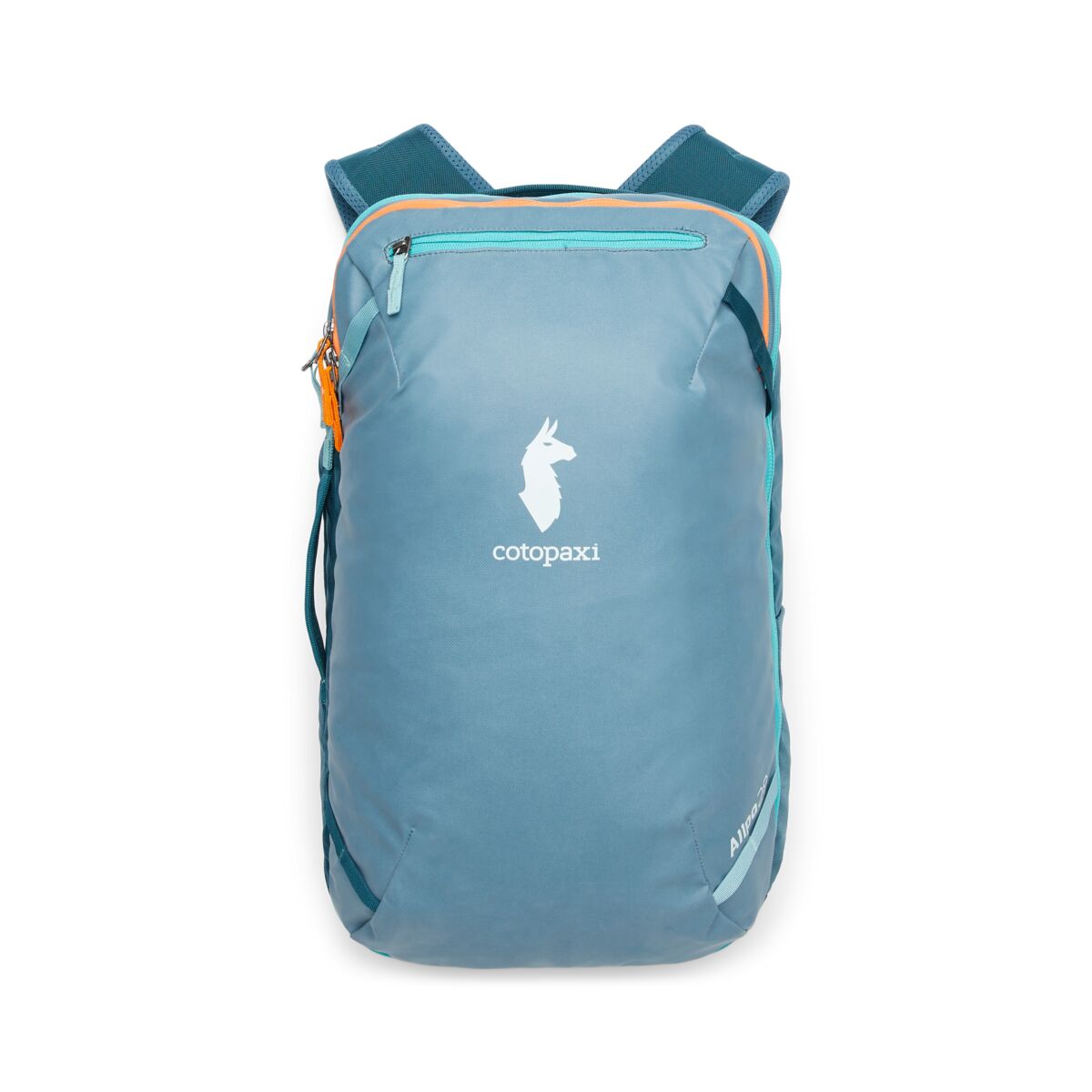 Cotopaxi Allpa 28L Travel Backpack - Lightweight Carry-On Pack for Hiking, Camping & Air Travel | Water-Resistant Blue Spruce/Abyss Color | Perfect for Weekend Trips & Outdoor Adventures
