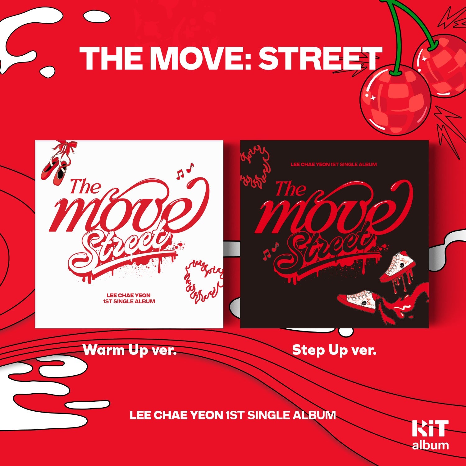 LEE CHAEYEON 1ST SINGLE ALBUM 'THE MOVE: STREET' (Kihno Kit) - Kpop Music Album for Fans, Collectors & Kihno Player Users | Perfect for Gift, Display & Kpop Collections