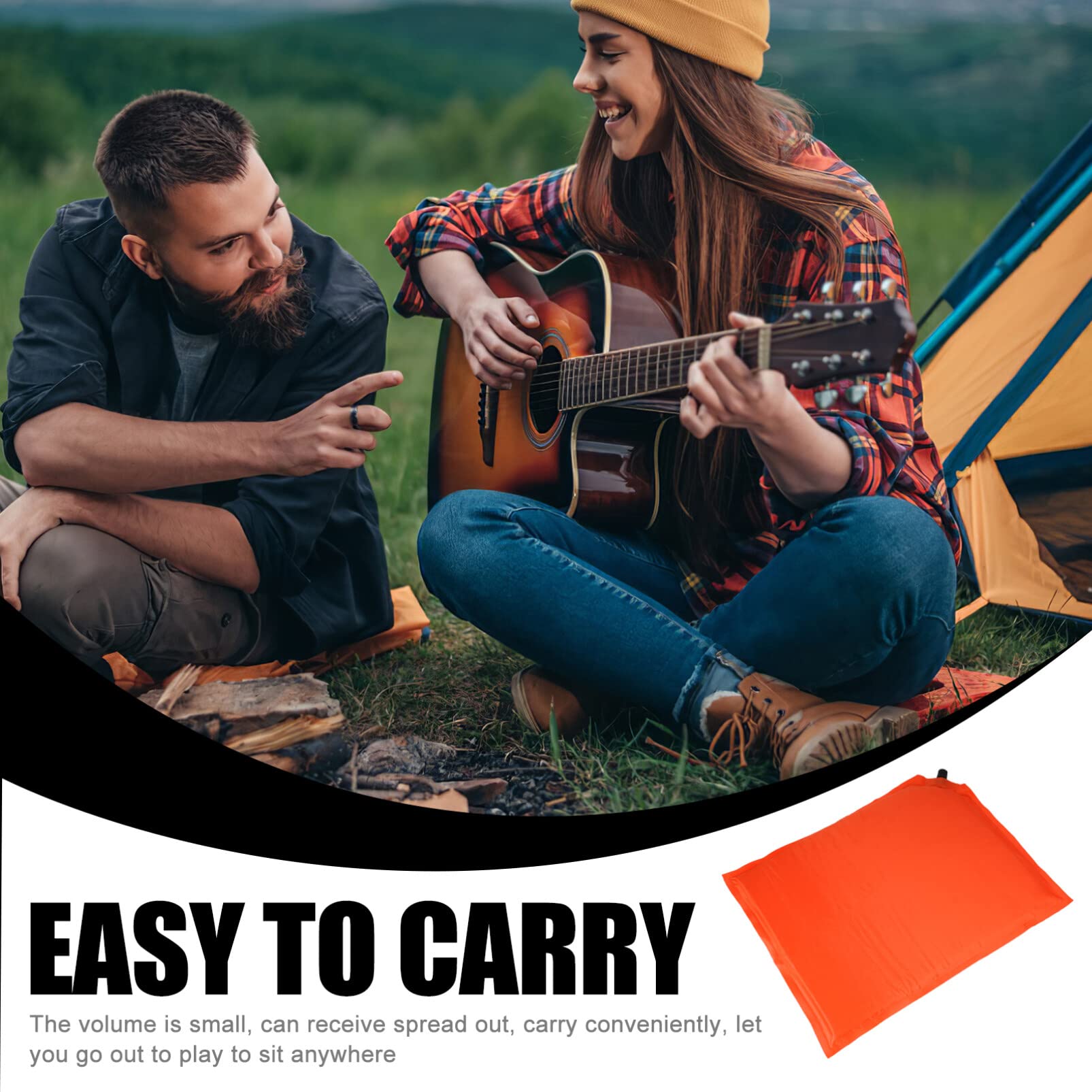 **BESPORTBLE Inflatable Seat Pad – Portable Memory Foam Cushion for Wheelchair, Car, Airplane, Office & Outdoor Camping | Non-Slip Stadium Seat for Hiking, Backpacking & Travel**    *(Use Cases: Perfect for long flights, road trips, outdoor events, stadium games, office chairs, and wheelchair comfort.)*