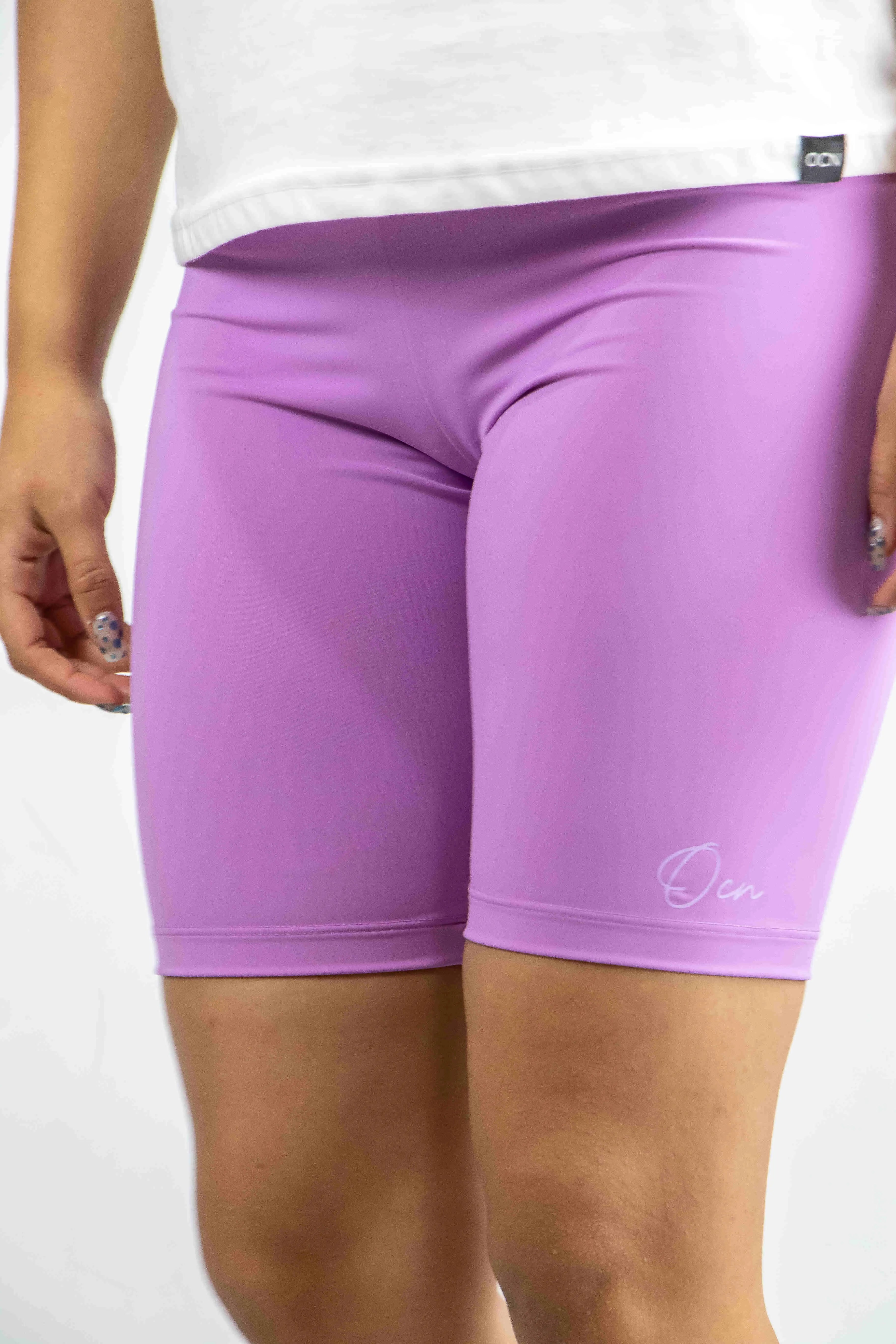 Ocn M Zoe Lavender Leggings - High Waisted Yoga Pants for Women - Comfortable Workout & Lounge Wear for Gym, Running, and Daily Activities