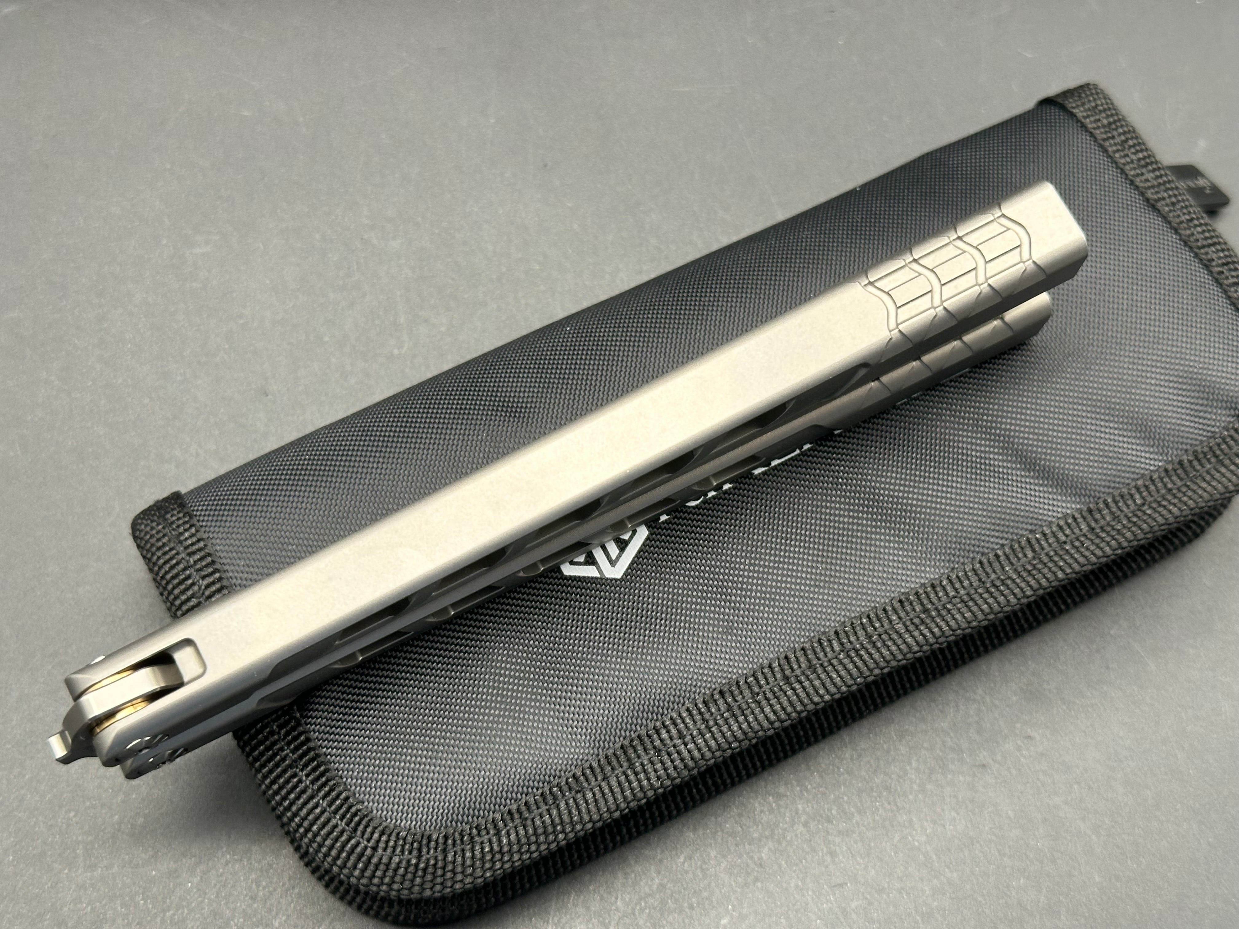 Rike Alien TB05 Limited Edition Butterfly Balisong Knife - Only 20 Made - Perfect for Collectors, EDC & Flipping Tricks