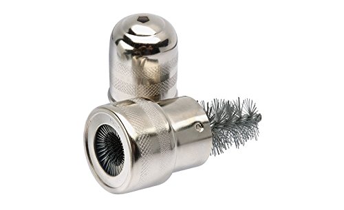 Battery Terminal and Post Cleaner Wire Brush Tool SF0193 - Heavy Duty Corrosion Removal for Car, Truck, Marine & RV Batteries - Perfect for Auto Maintenance & DIY Electrical Projects