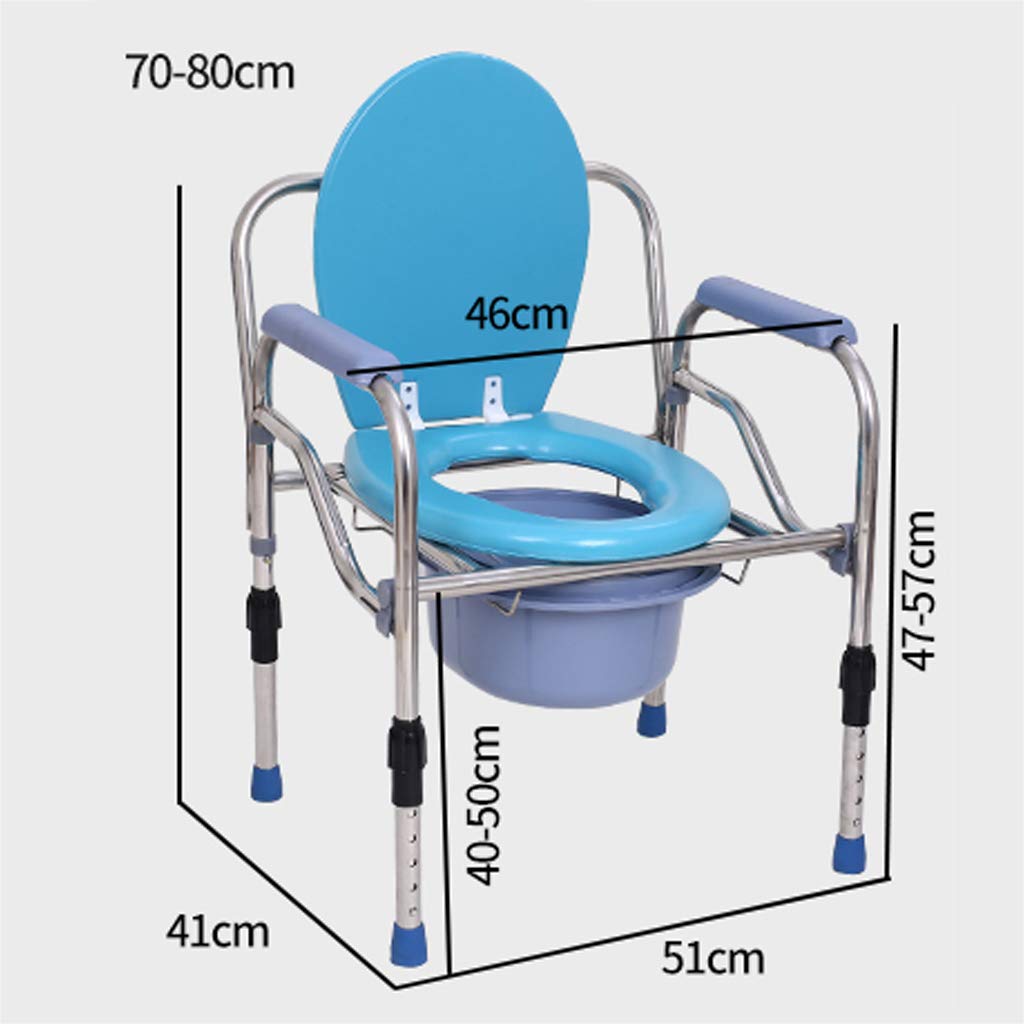 Extra Wide 3-in-1 Bariatric Toilet Chair - Lightweight Commode Seat with Safety Steel Frame, Shower Bench & Bathroom Support for Elderly & Disabled - Ideal for Home Care, Mobility Assistance & Safe Bathroom Use