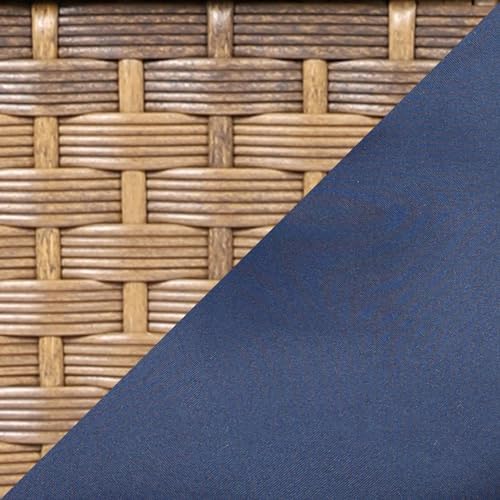 Light Brown & Navy Blue