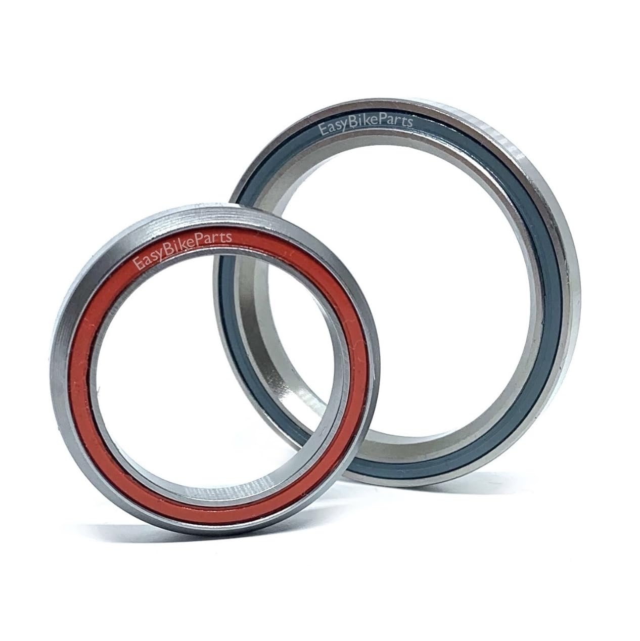 High-Quality Replacement Headset Bearings for Trek Bikes - Compatible with Fuel EX, Fuel, Top Fuel, Procaliber, Supercaliber, Remedy, Slash, Session, Ticket, Ticket DJ, Silver - Perfect for Mountain Biking, Road Cycling & Bike Maintenance