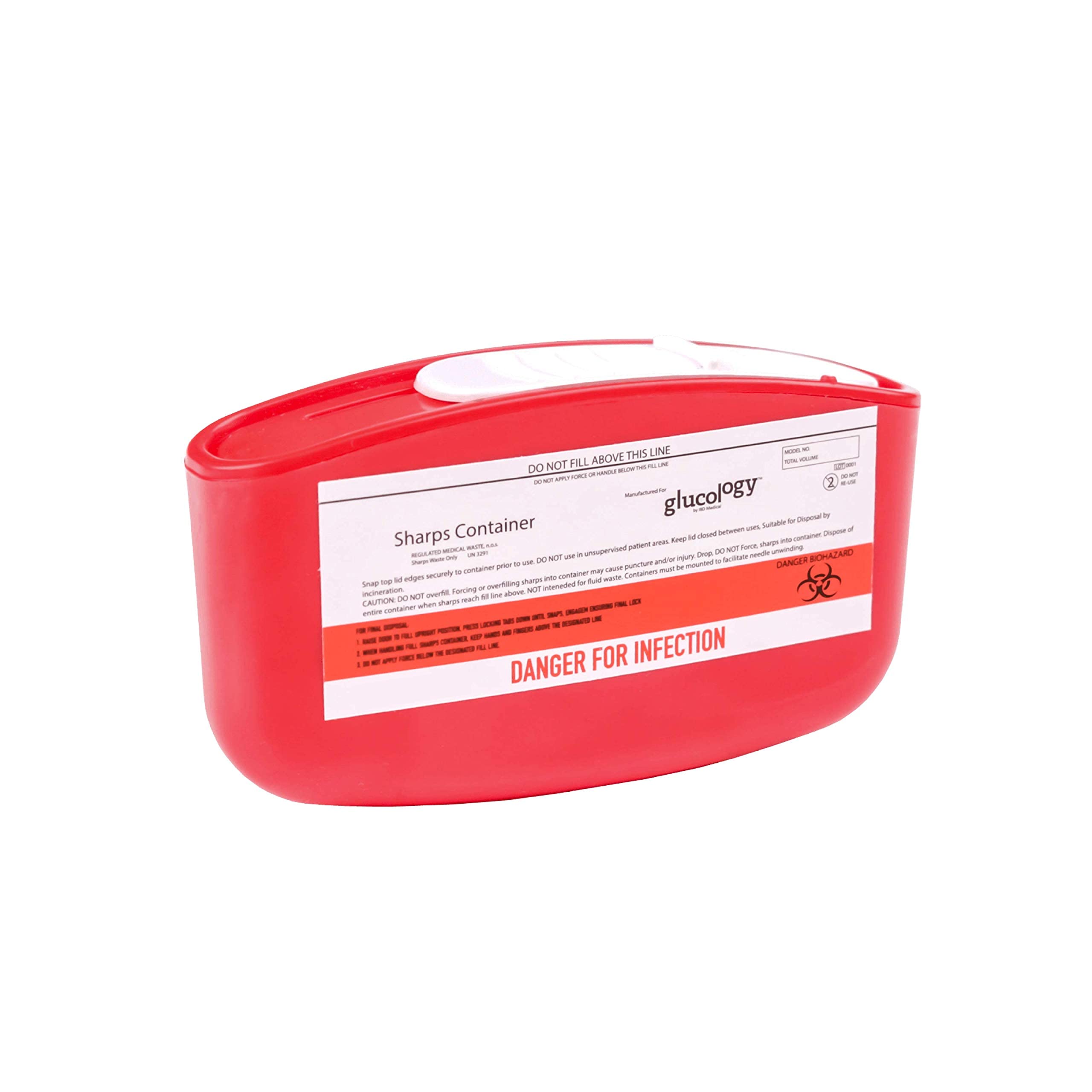Glucology™ Diabetes Travel Essentials Kit - Cactus Plus Travel Case with 3X Sharps Disposal Containers | Portable Blood Sugar Management for Diabetics on the Go | Perfect for Air Travel, Road Trips & Daily Commute