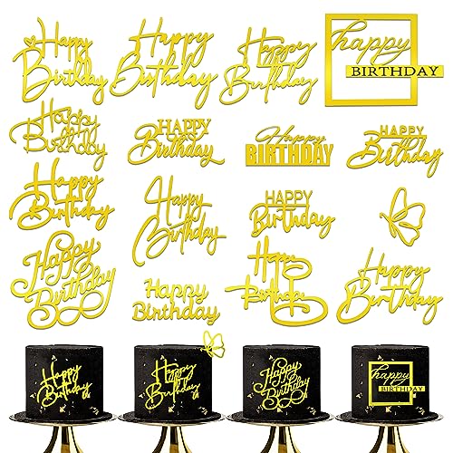 15pcs Gold