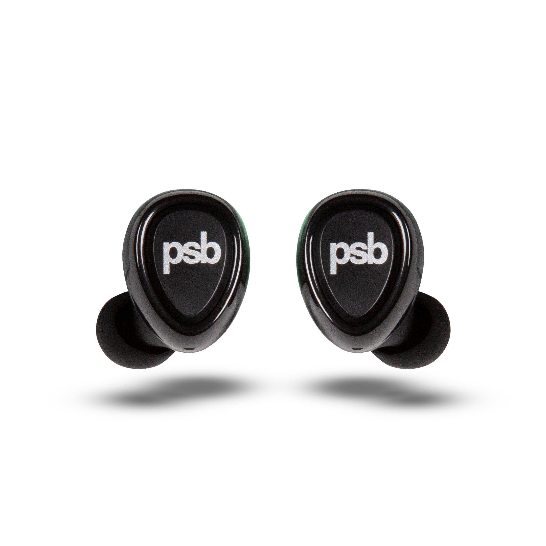 PSB M4U TWM True Wireless Micro Planar Earphones - HiFi Sound, Noise Cancelling, Bluetooth 5.0 for Gym, Travel & Work (Black)