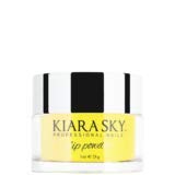 Kiara Sky Professional Nail Dipping Powder - 1 Oz Beaming Sun | Long-Lasting Dip Powder for Manicures & Nail Art | Glow Collection for Salon-Quality Results at Home | Perfect for Parties, Weddings & Special Occasions