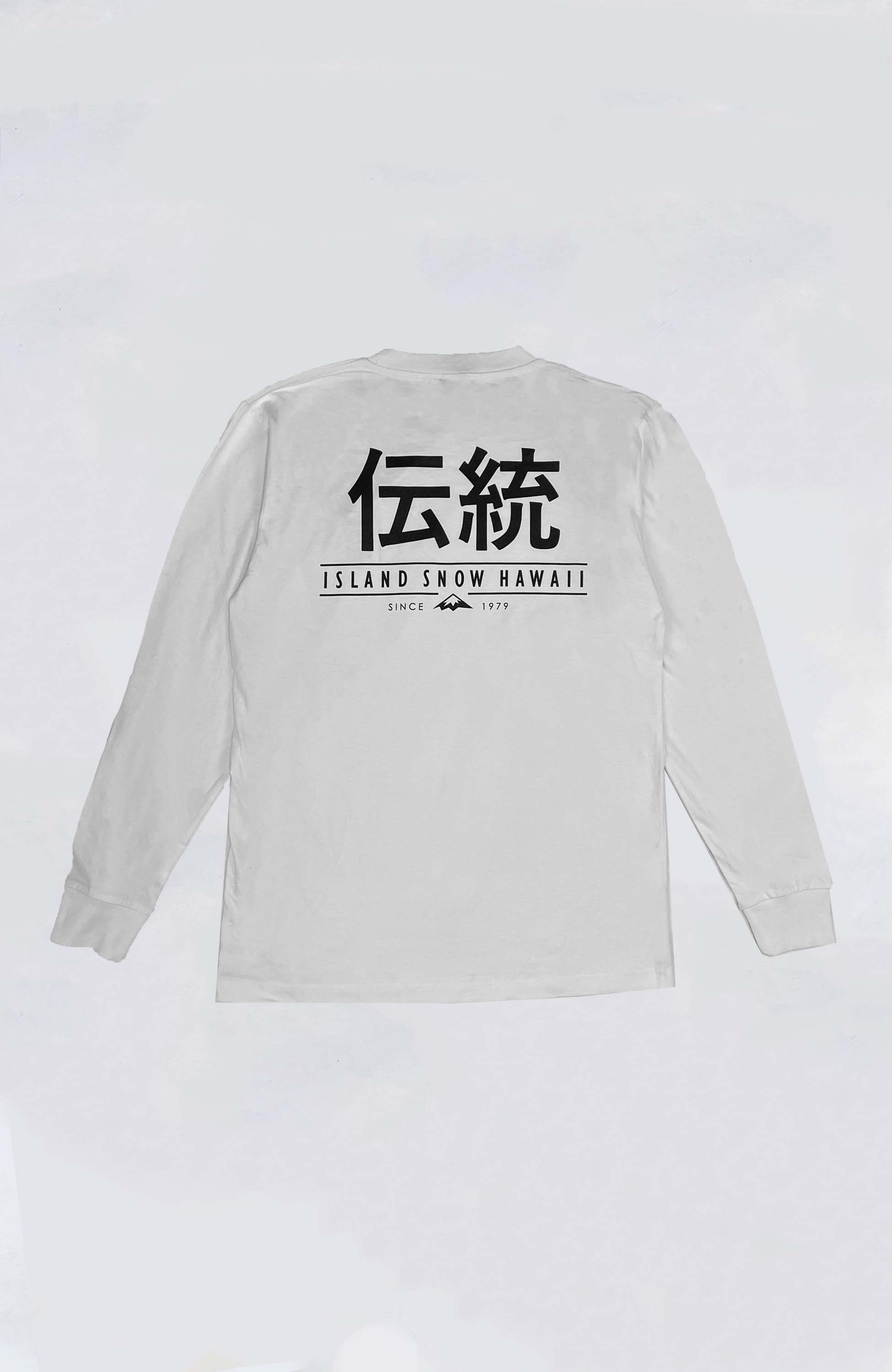 Island Snow Hawaii IS Dento Heavyweight Long Sleeve T-Shirt - Comfortable & Durable for Surfing, Beach & Casual Wear