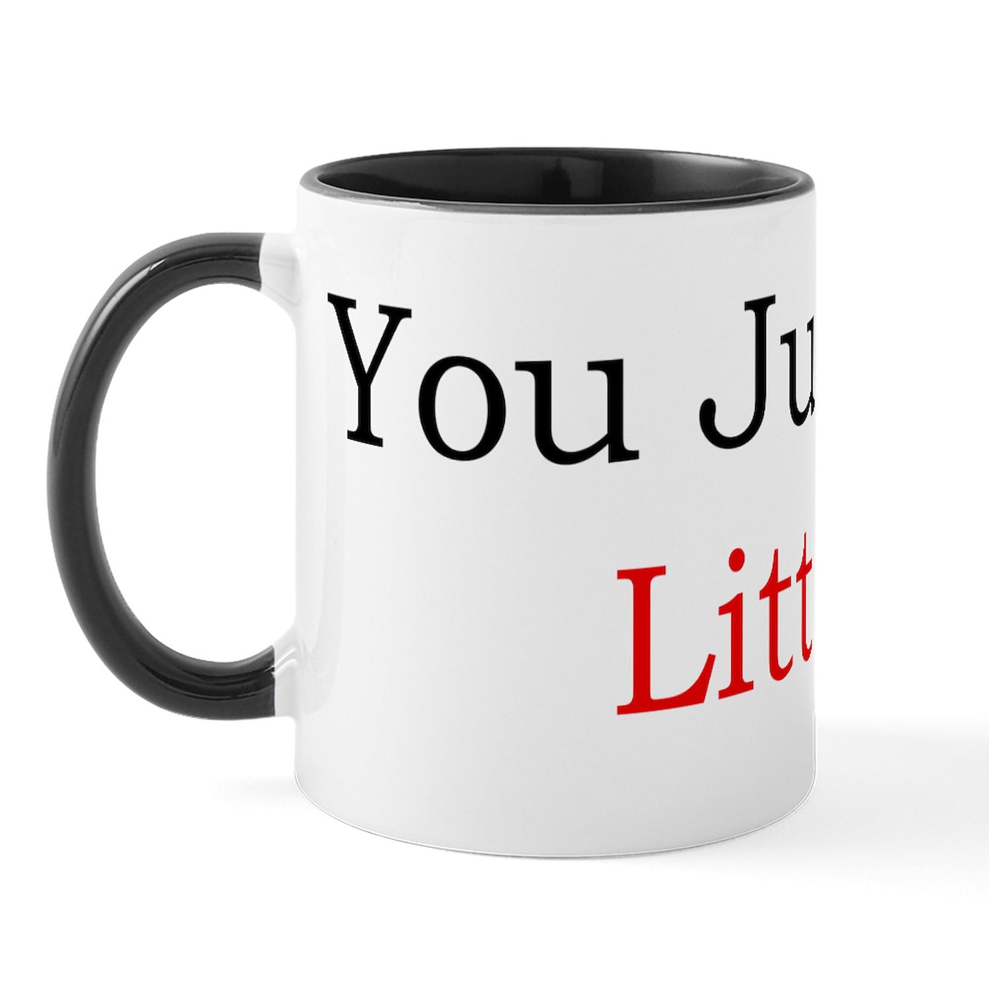Litt Up Mugs 11 oz (325 ml) Ceramic Coffee Cup - Funny Novelty Coffee Mug for Tea, Hot Chocolate & Office Use - Perfect Gift for Coworkers & Coffee Lovers