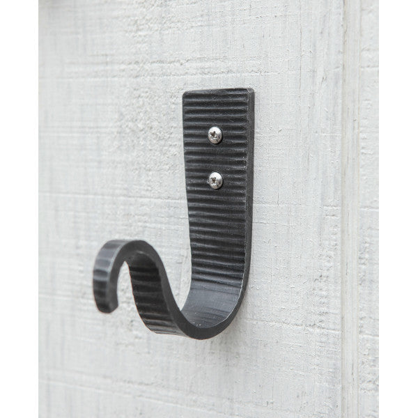 Sturdy Hammered Strap S Hook - Heavy Duty Hanging Hooks for Home, Kitchen, Garage & Outdoor Organization - Perfect for Hanging Plants, Towels, Utensils & More