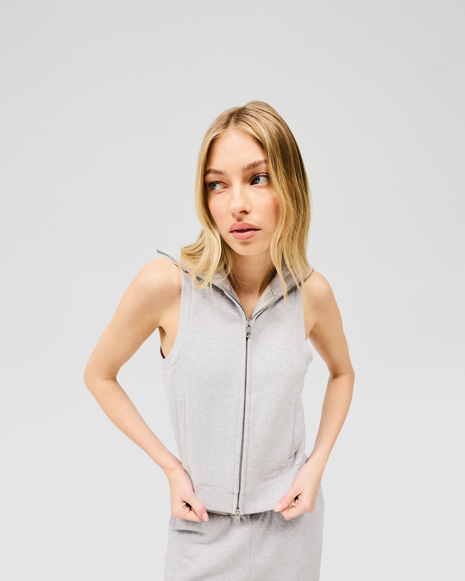 Owners Club Grey Marl Gilet Vest - Lightweight & Stylish for Men & Women - Perfect for Outdoor Activities, Layering & Casual Wear