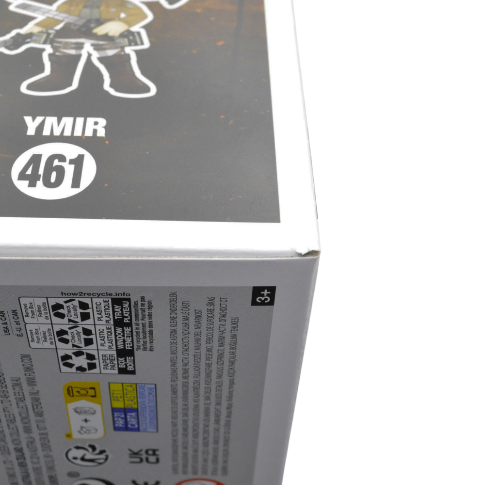 Elizabeth Maxwell Signed Ymir Pop! Vinyl Figure - Attack on Titan Collectible (Limited Edition 461/30) - Perfect for Anime Fans & Pop Culture Collectors
