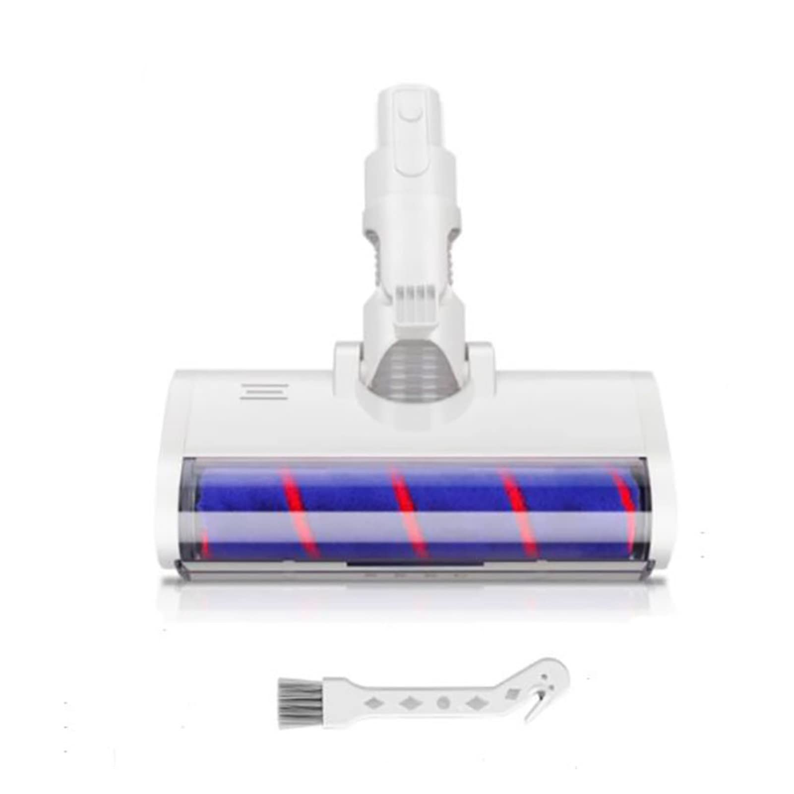 XINYUWZ Vacuum Cleaner Replacement Parts - Electric Brush Head Rolling Floor Brush Compatible with Xiaomi Dreame V8/V9/V9B/V10/V11 - Blue White - Perfect for Pet Hair, Hardwood Floors & Deep Cleaning