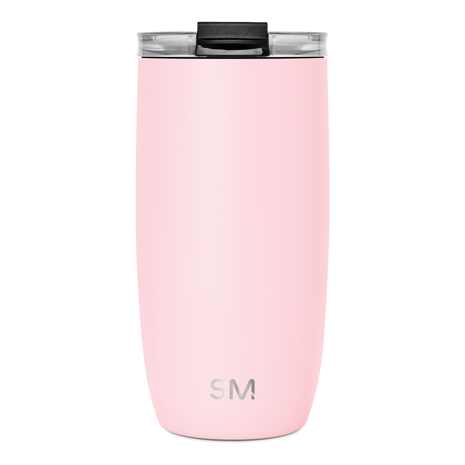Voyager 20oz Insulated Tumbler with Clear Flip Lid & Straw - Leakproof Stainless Steel Travel Mug for Hot & Cold Drinks - Perfect for Office, Gym, Hiking and Outdoor Activities