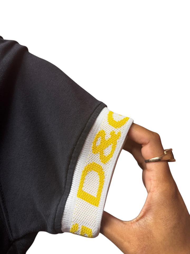 Dolce & Gabbana Women's Cropped Hoodie - Size XS | Fashion Streetwear for Casual Outfits & Layering