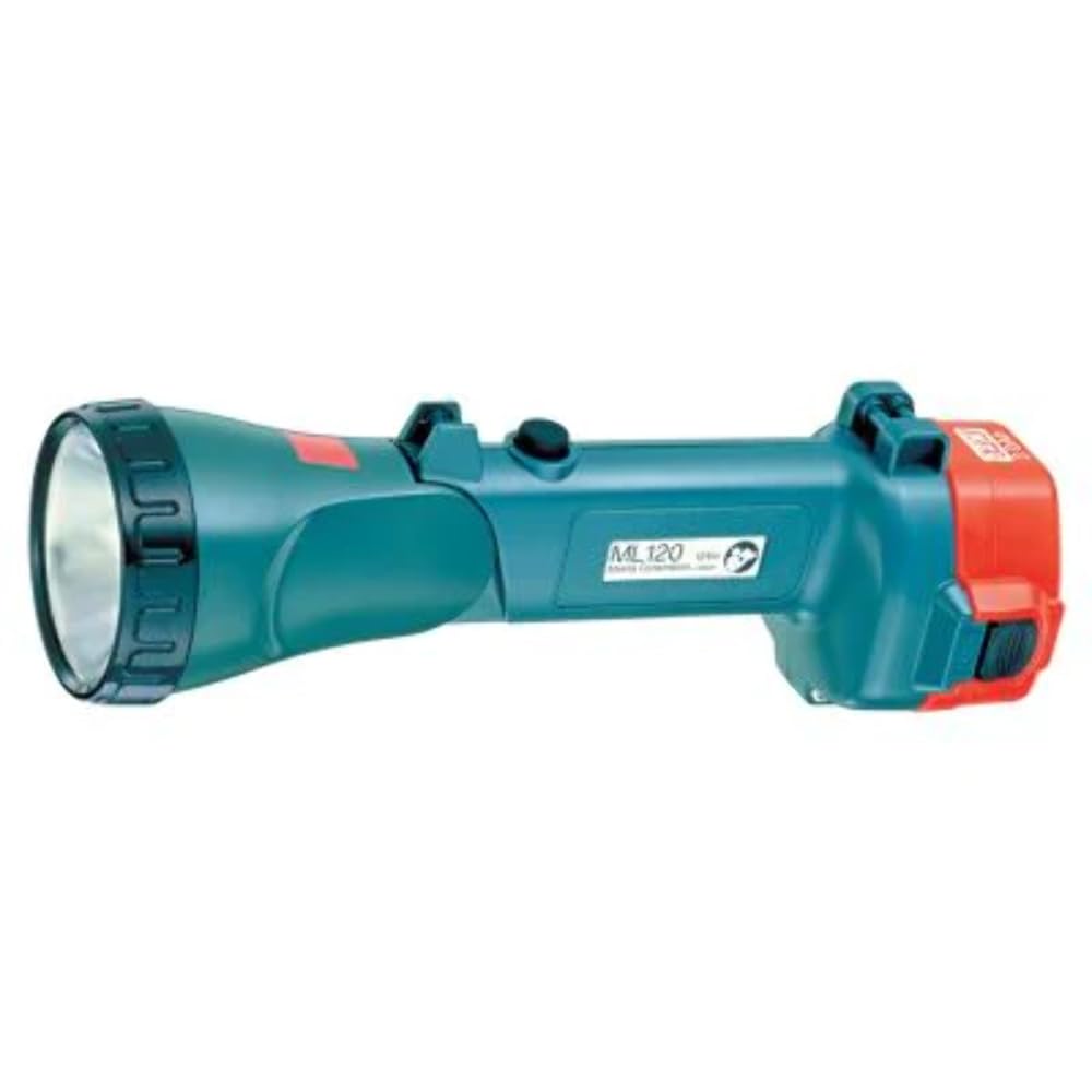 Makita ML120 Rechargeable LED Flashlight - High Lumens, Durable Construction for Camping, Hiking & Emergency Use