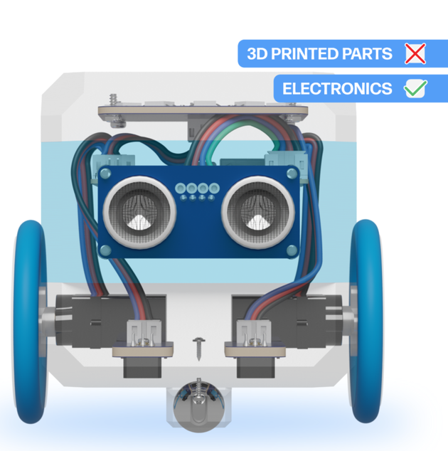 HP Otto DIY Robot Starter Kit - Build & Code Your Own Robot for STEM Learning & Fun - Perfect for Kids, Teens & Beginners in Robotics