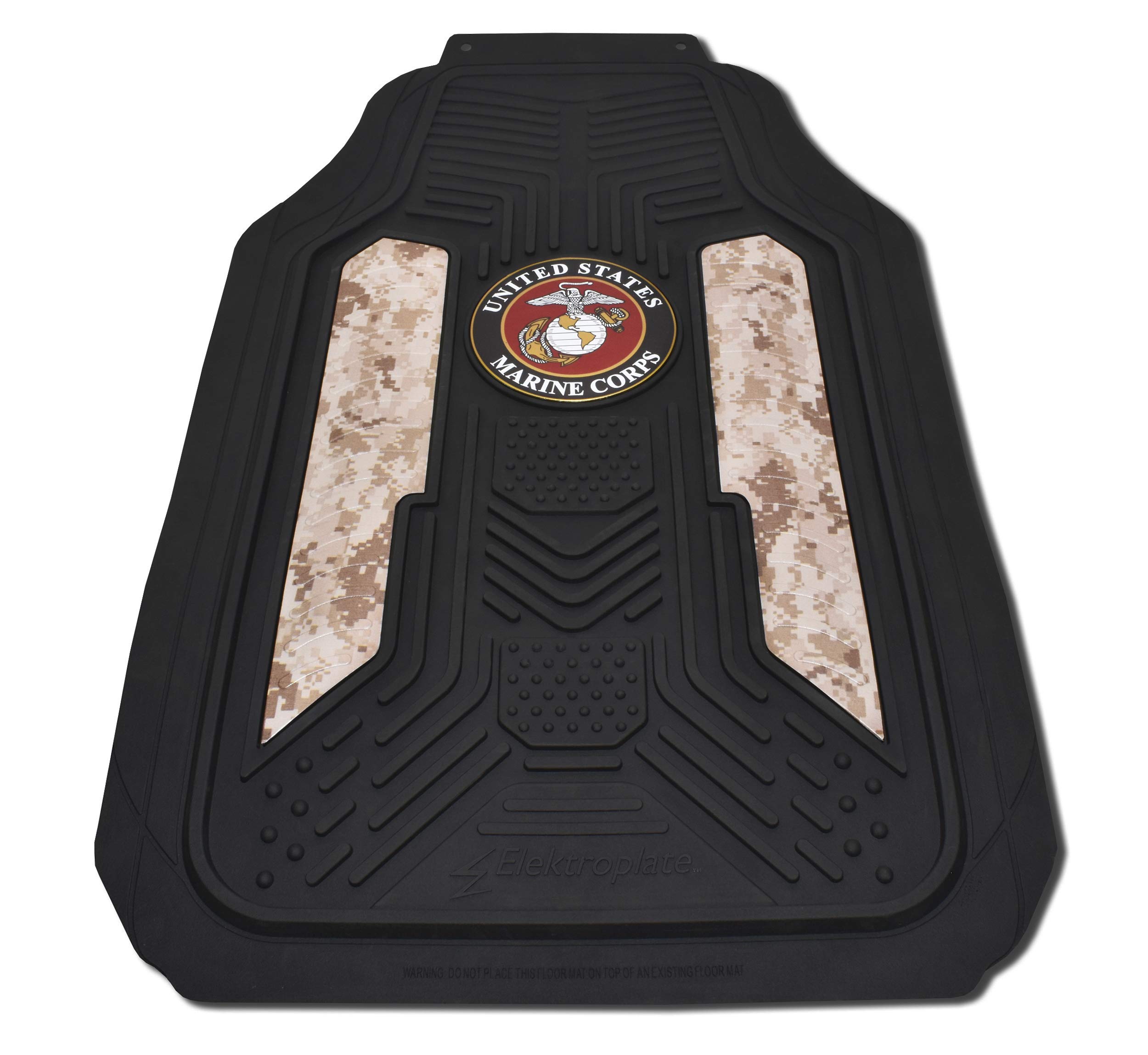 Premium US Marines Desert Camo Car Floor Mats - Heavy Duty All-Weather Protection for Trucks & SUVs (2-Pack) | Perfect for Off-Roading, Military Enthusiasts & Outdoor Adventures