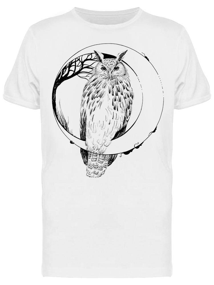Smartprints Men's Own and Landscape Sketch T-Shirt - Casual Graphic Tee for Outdoor Adventures & Urban Style