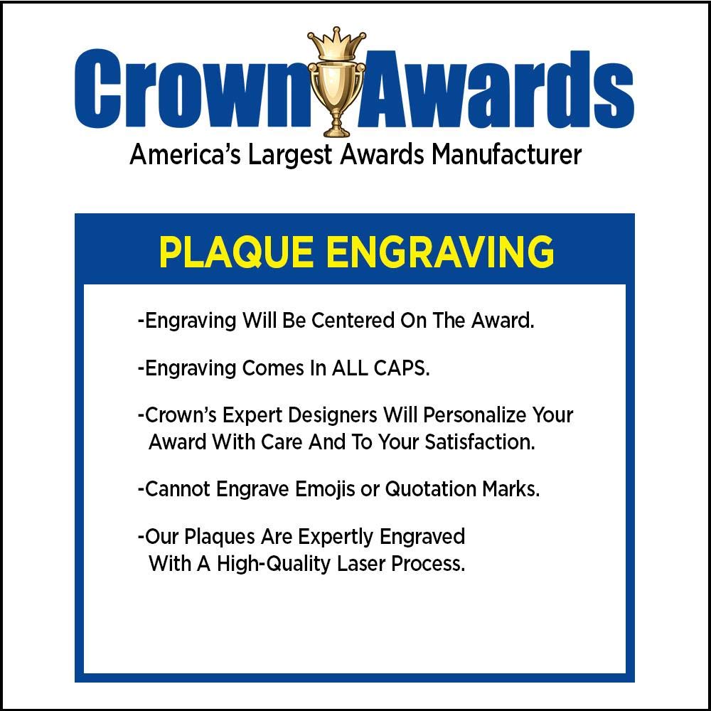Custom Engraved Egg Toss Trophy Plaque Award - Personalized Team Prize for Egg Toss Competitions, Sports Awards, and Fun Outdoor Games