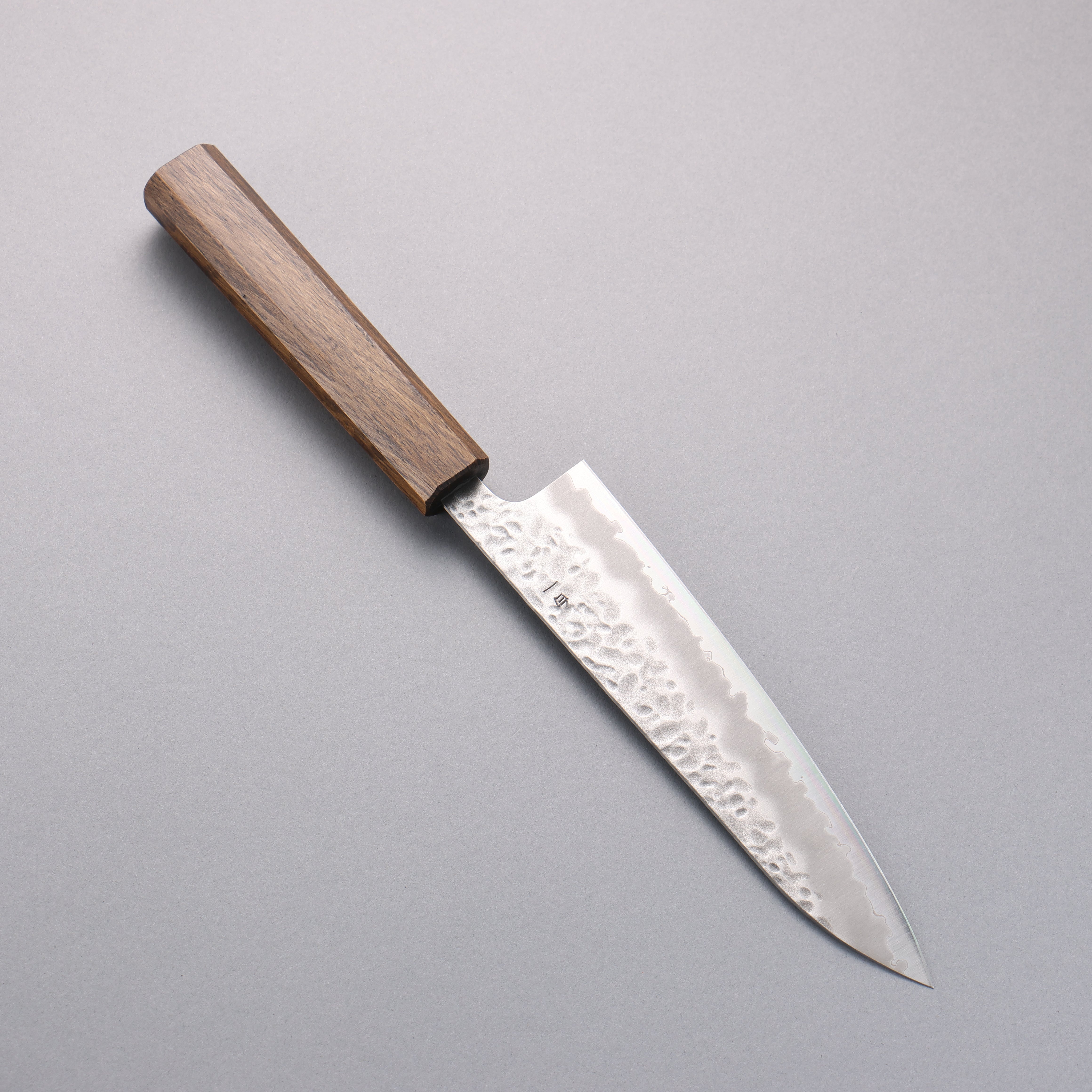 Oul White Steel No.1 Hammered Gyuto Japanese Chef Knife 180mm with Oak Handle - Perfect for Sushi, Meat Slicing & Professional Kitchen Use
