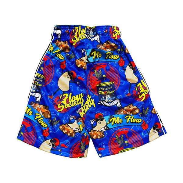 Boys' Mister Flow Lax Shorts - Comfortable Athletic Shorts for Running, Basketball & Casual Wear - Breathable Quick-Dry Fabric for Kids & Teens