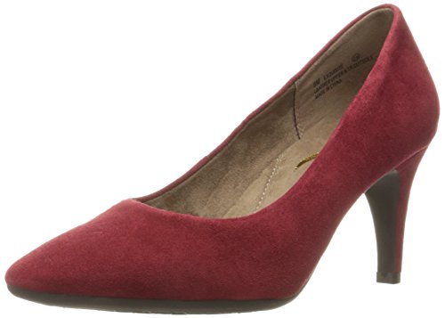 Dark Red Suede