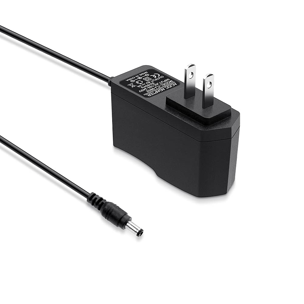 JOVNO 6V 2A Power Adapter 100-240V AC to DC Converter with 5.5x2.5mm Tip - Compatible with Blood Pressure Monitors, Smart Doorbells, Soap Dispensers, Baby Monitors & More - Ideal for Home & Office Use